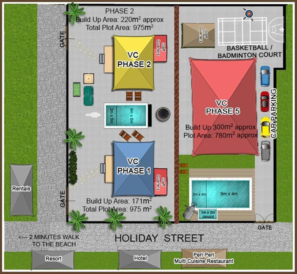 Villa Calangute Phase 5 ภายนอก รูปภาพ